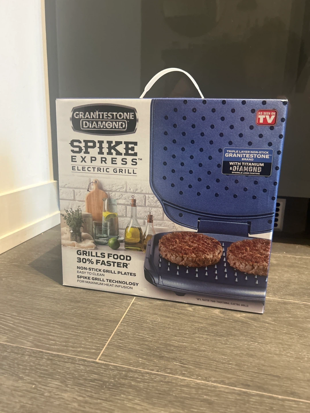 Granitestone Diamond Spike Express Electric Grill