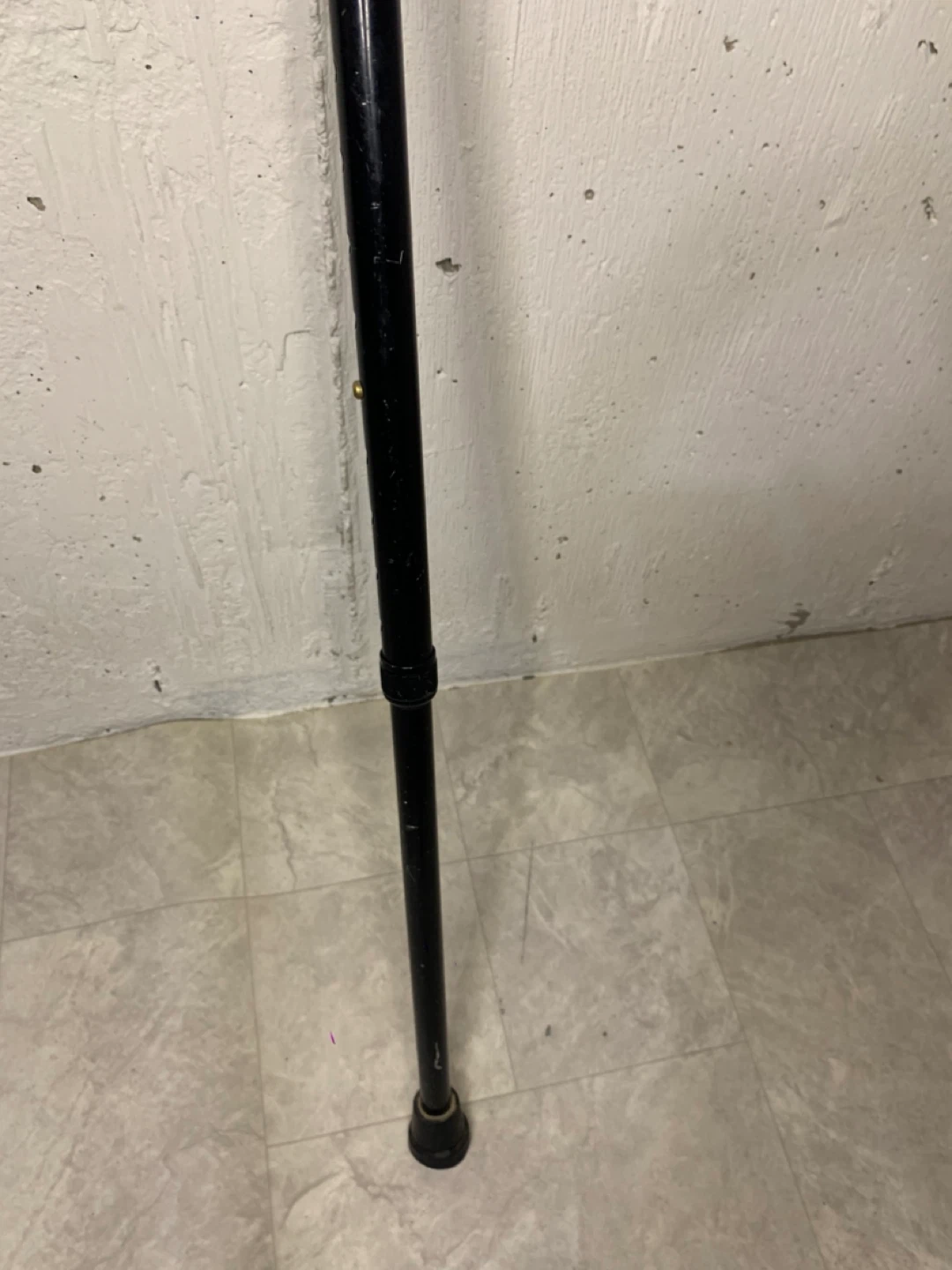 Black Walking Stick / cane - wood handle - photo 5