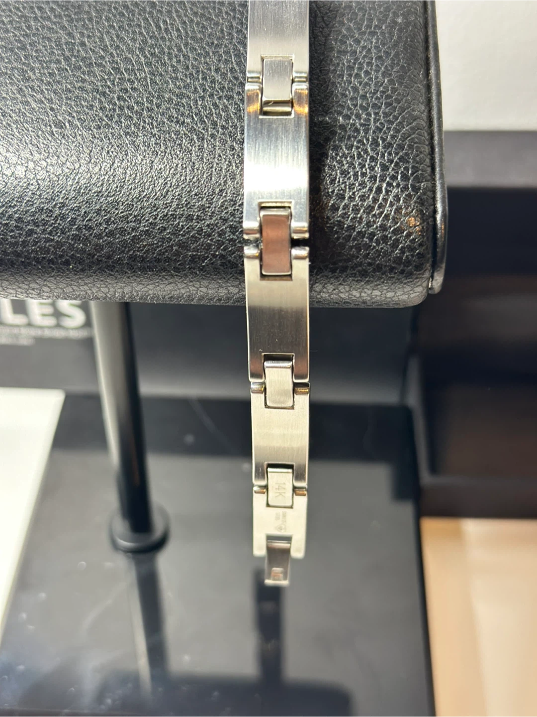 Zales Men’s 14K Stainless Steel Bracelet - photo 5