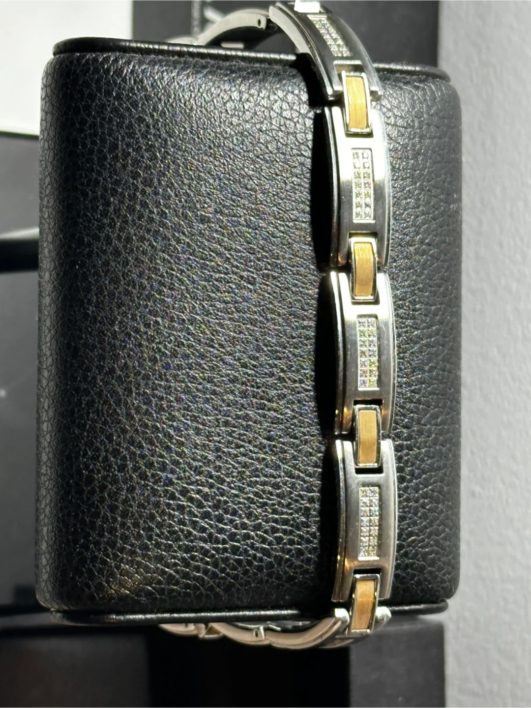Zales Men’s 14K Stainless Steel Bracelet