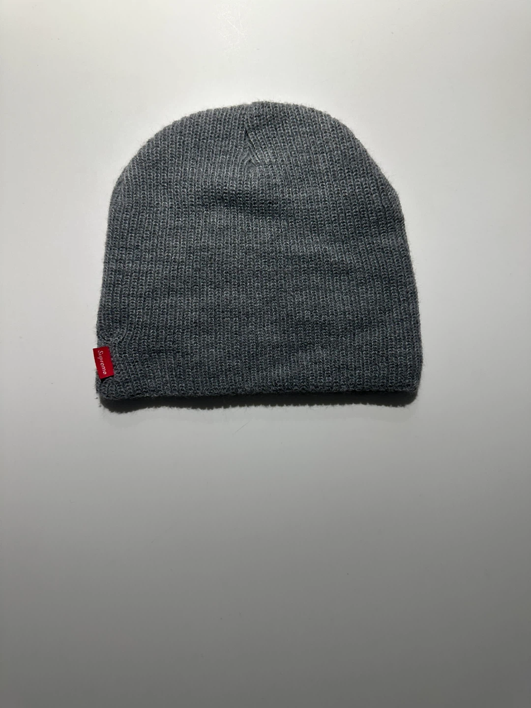 Supreme Grey Beanie - 100% Acrylic