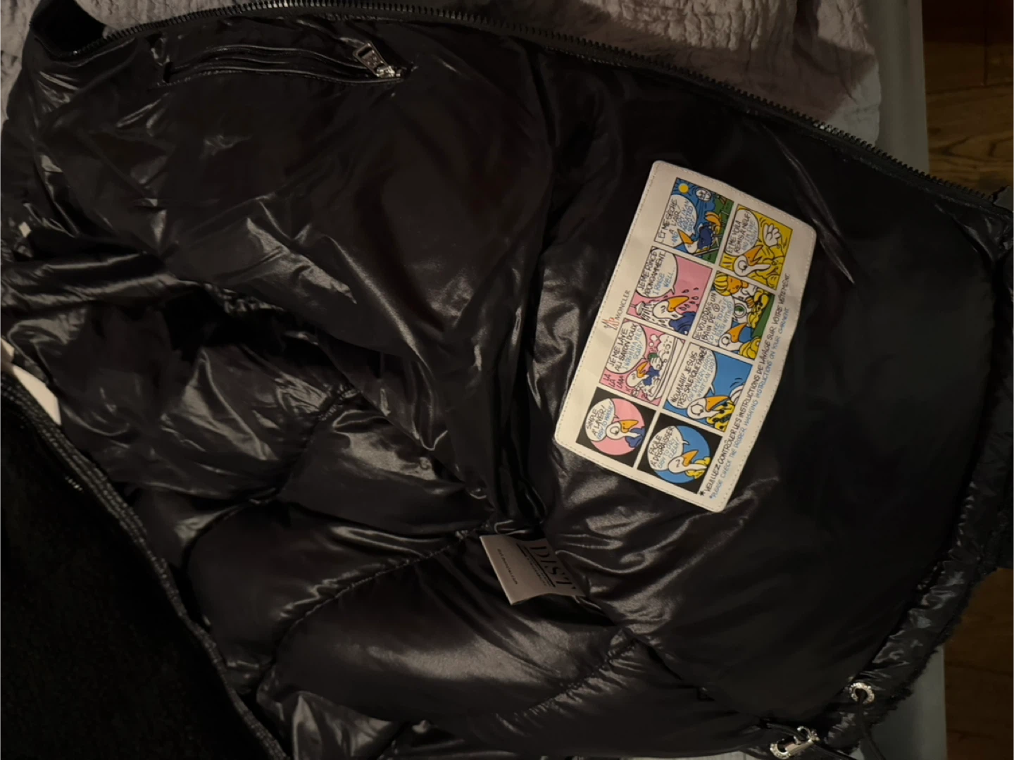 Mens Moncler Black Padded Jacket - photo 3