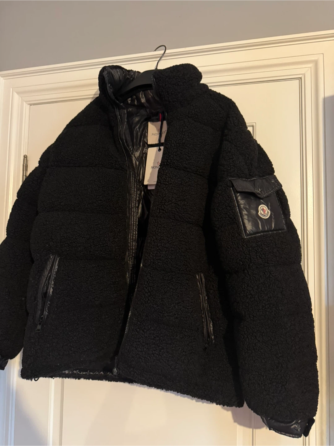 Mens Moncler Black Padded Jacket