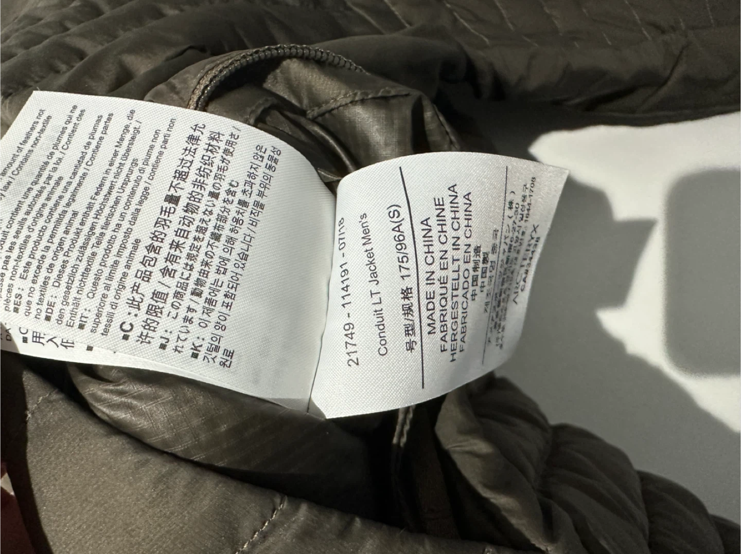 Arc'teryx Veilance Conduit LT Jacket - Men's Small - photo 3