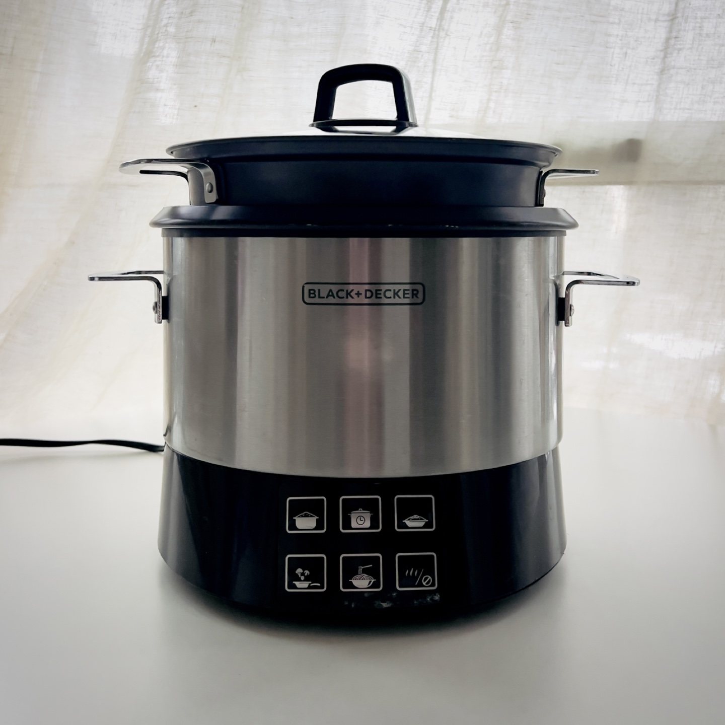 Black & Decker 6-in-1 Rice & Risotto Cooker