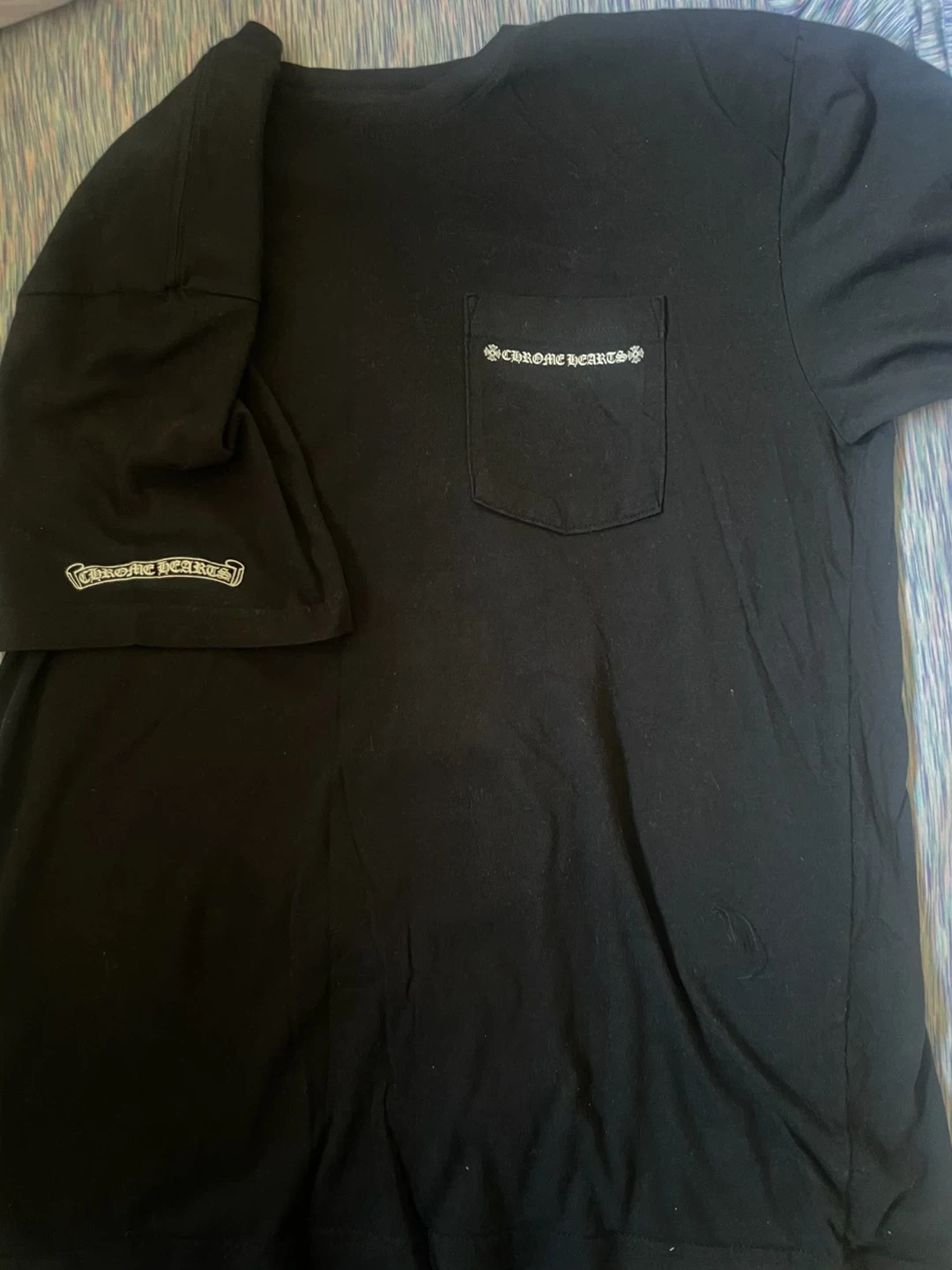 Chrome Hearts Black T-Shirt - Size Large - photo 2