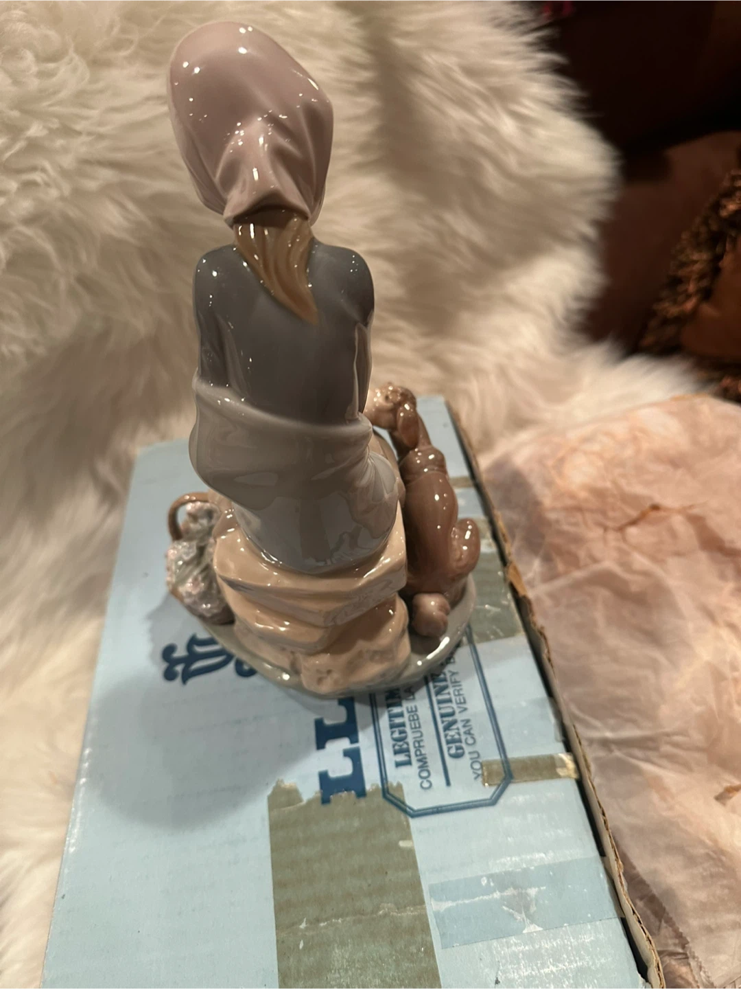 Lladro Figurine #1278 "Celos" with Box - photo 4