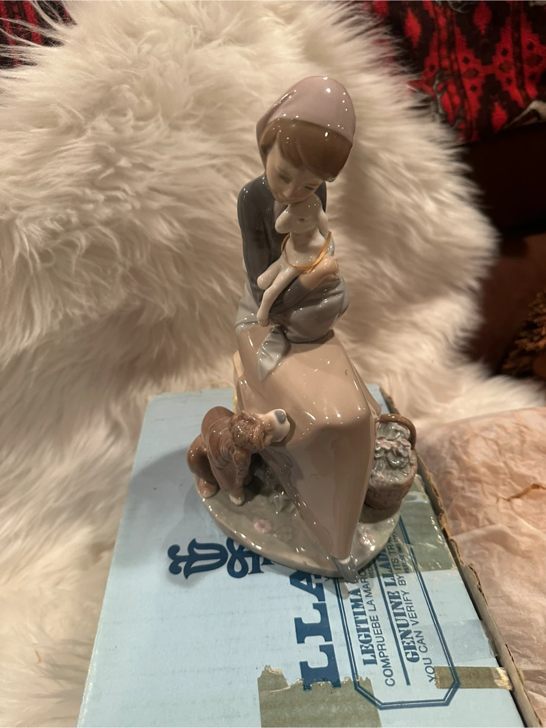 Lladro Figurine #1278 "Celos" with Box