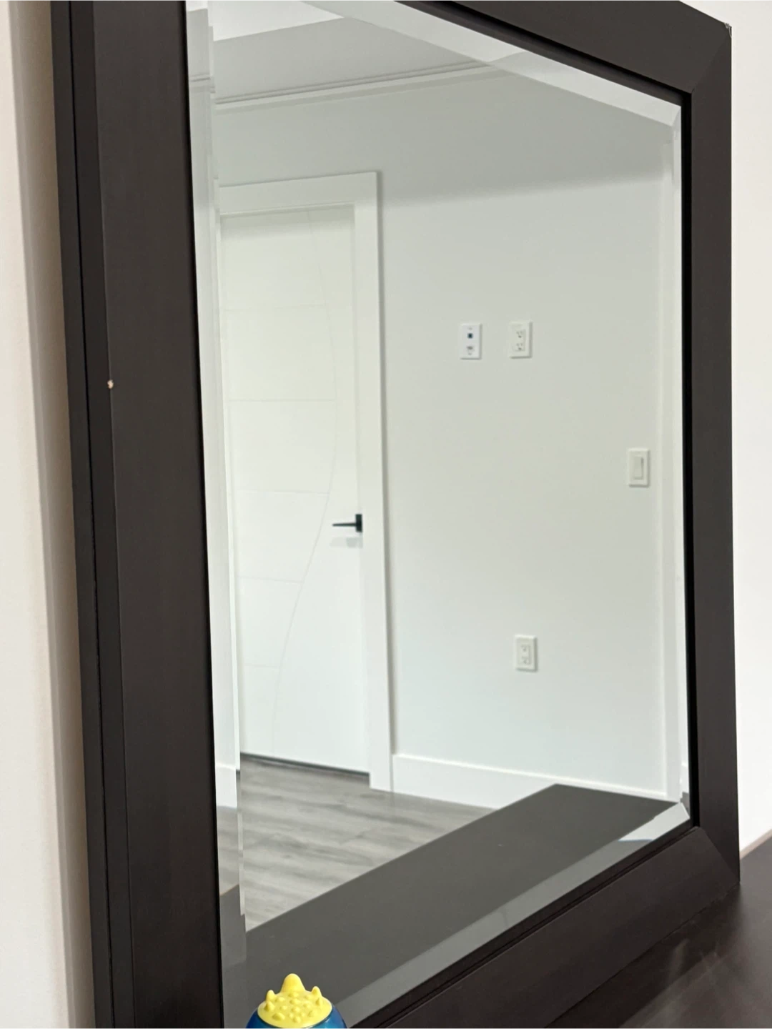 Dark Brown Dresser with Mirror - photo 2