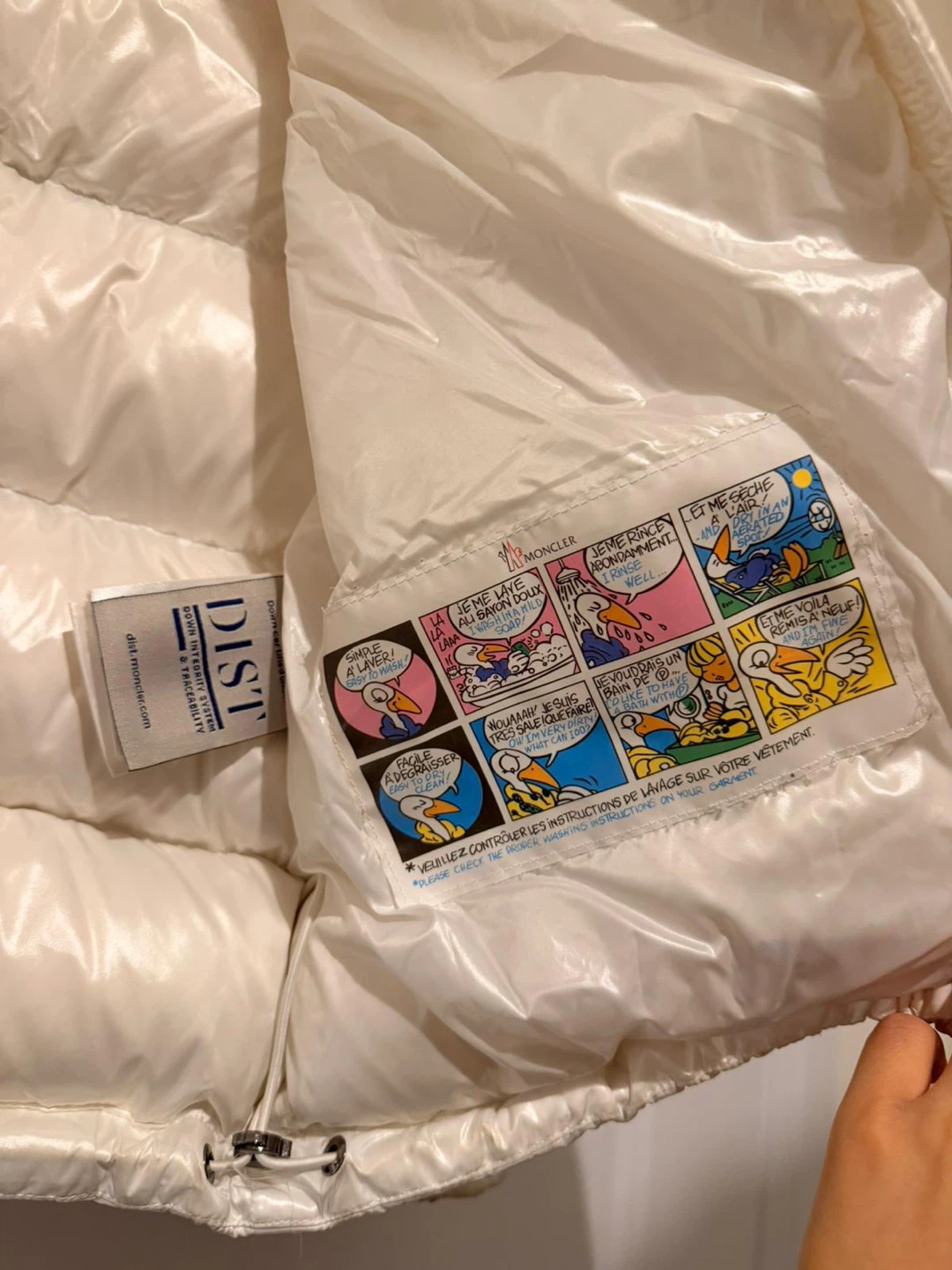 Authentic Moncler Maya Puffer Down Jacket Women’s Size 00 White - photo 2