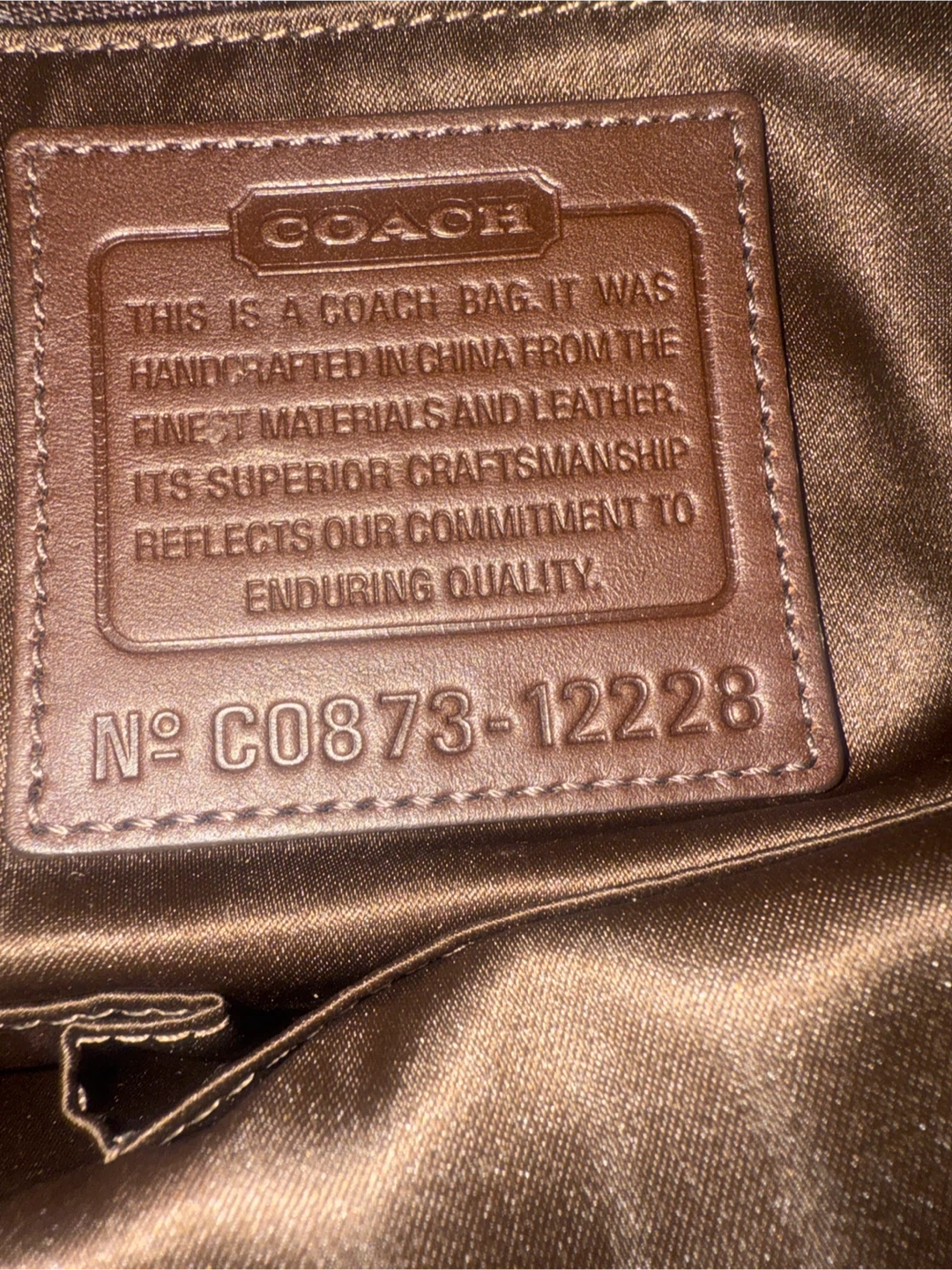 Coach Hobo Bag - Brown/Beige - photo 5