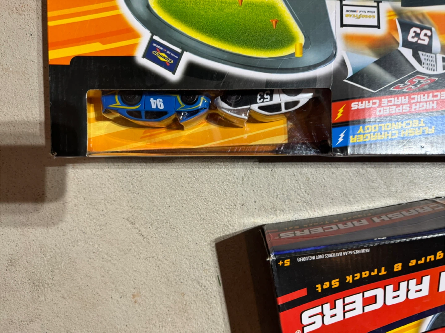 Adventure Force NASCAR Crash Racers Figure 8 Track Set - photo 4
