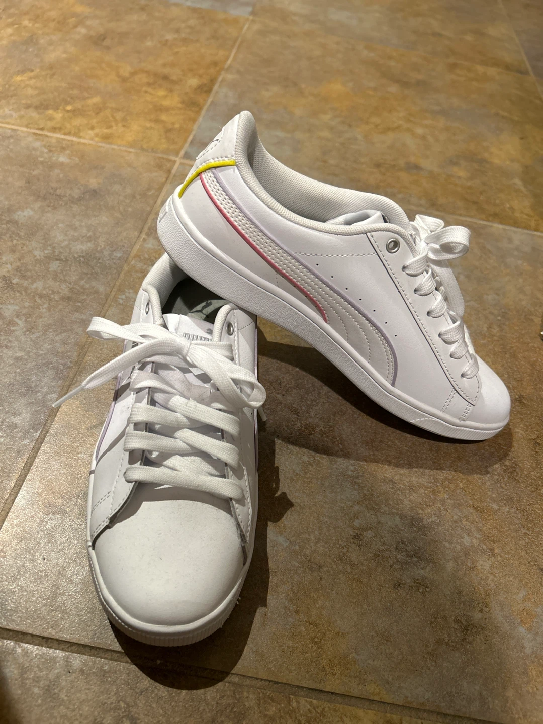 Puma Smash Platform White Sneakers - photo 2