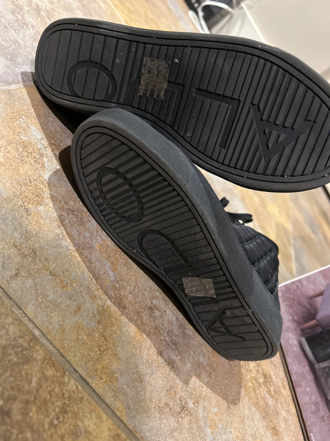 Aldo Black High Top Sneakers - photo 2