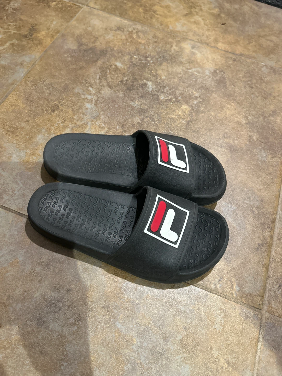 Fila Slides - Black