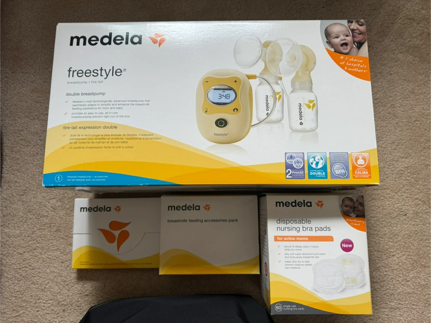 Medela Freestyle Double Breast Pump Set