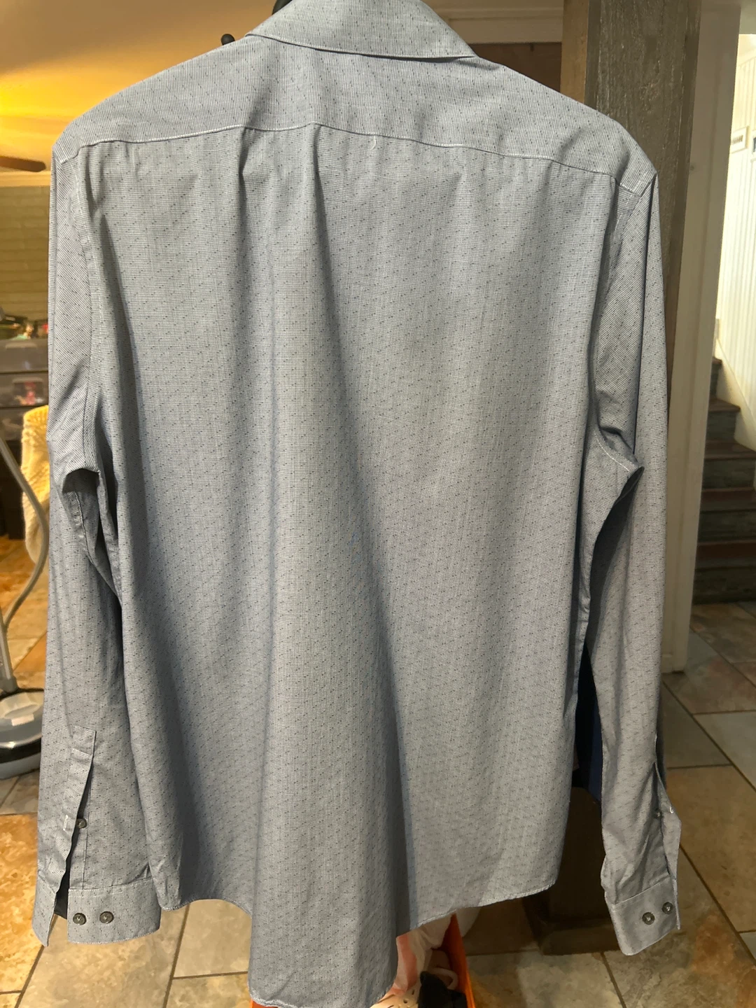 Calvin Klein Steel+ Slim Fit Dress Shirt - L/G - photo 5