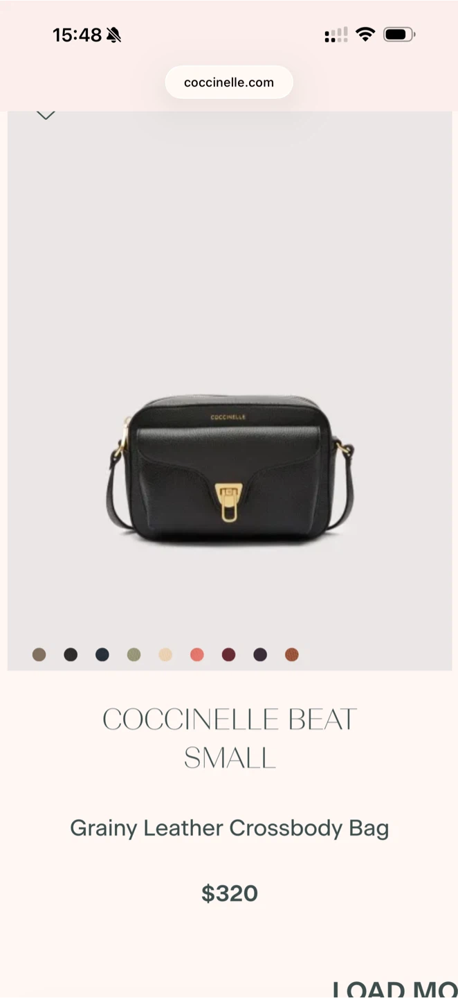 Coccinelle Beat Small Leather Crossbody Bag - photo 2
