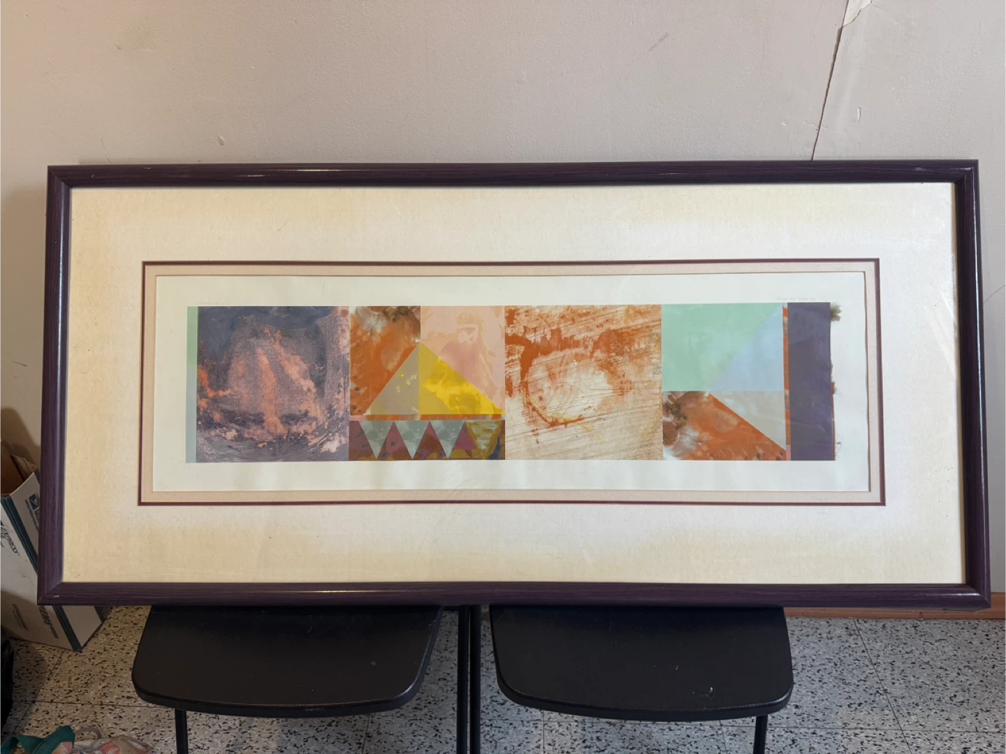 Framed Abstract Wall Art - photo 2