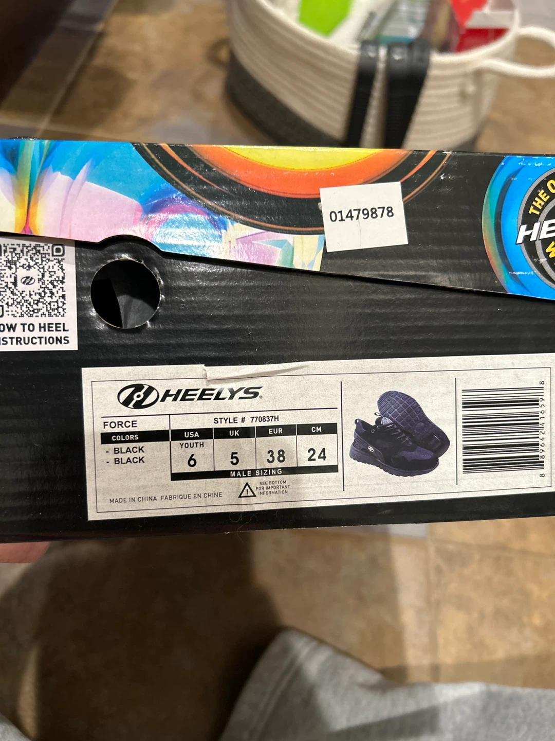 Heelys Force Wheeled Shoes - Youth Size 6 - photo 3