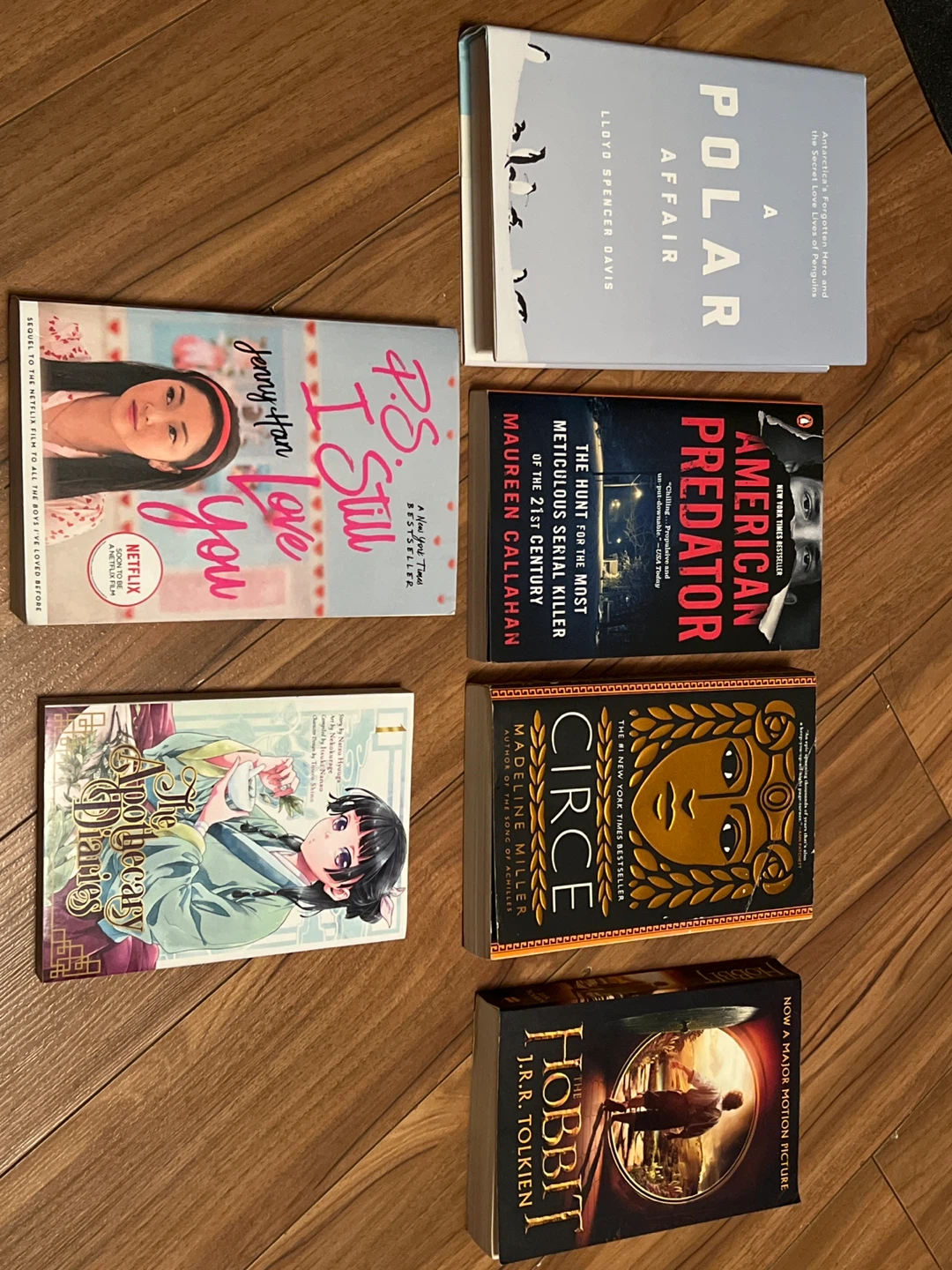 Selling an assortment of books