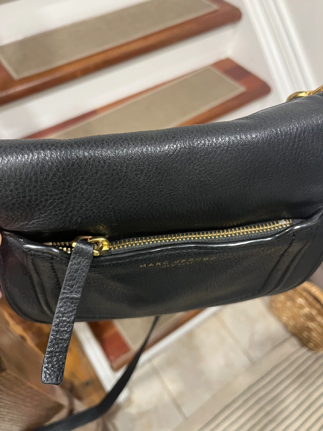 Marc Jacobs Black Leather Crossbody Bag - photo 3