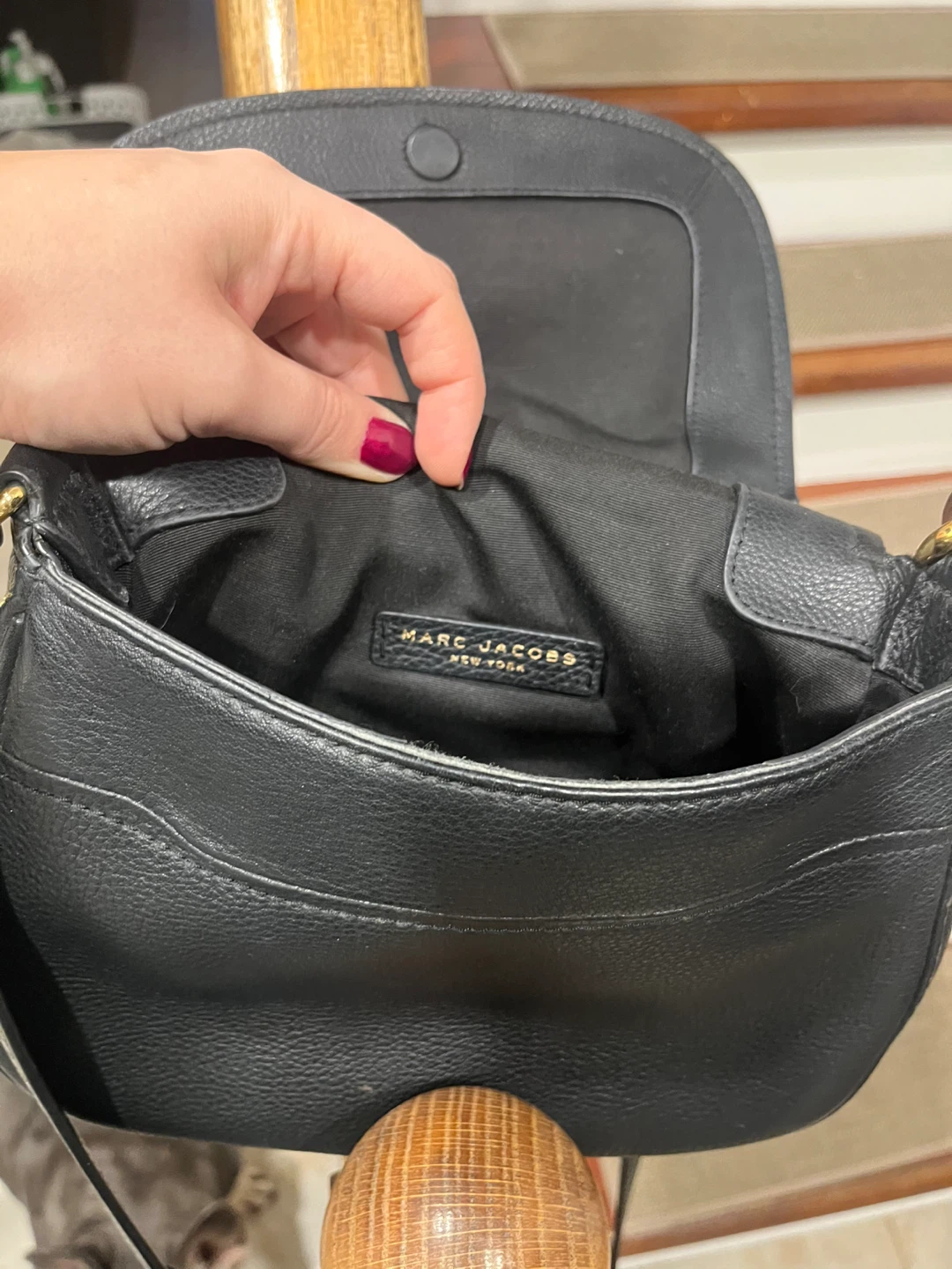 Marc Jacobs Black Leather Crossbody Bag - photo 4