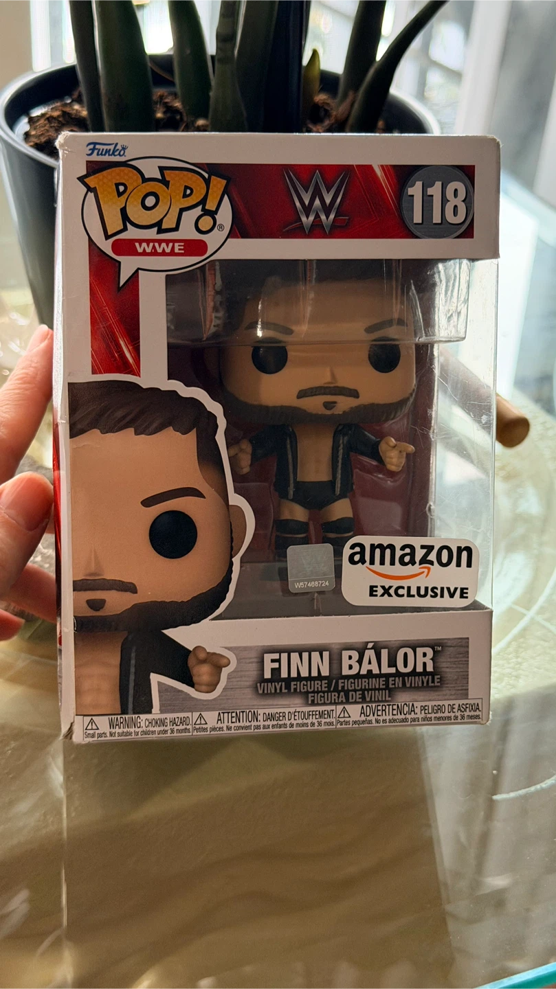 BRAND NEW, SEALED Funko Pop! WWE Finn Balor Vinyl Figure #118