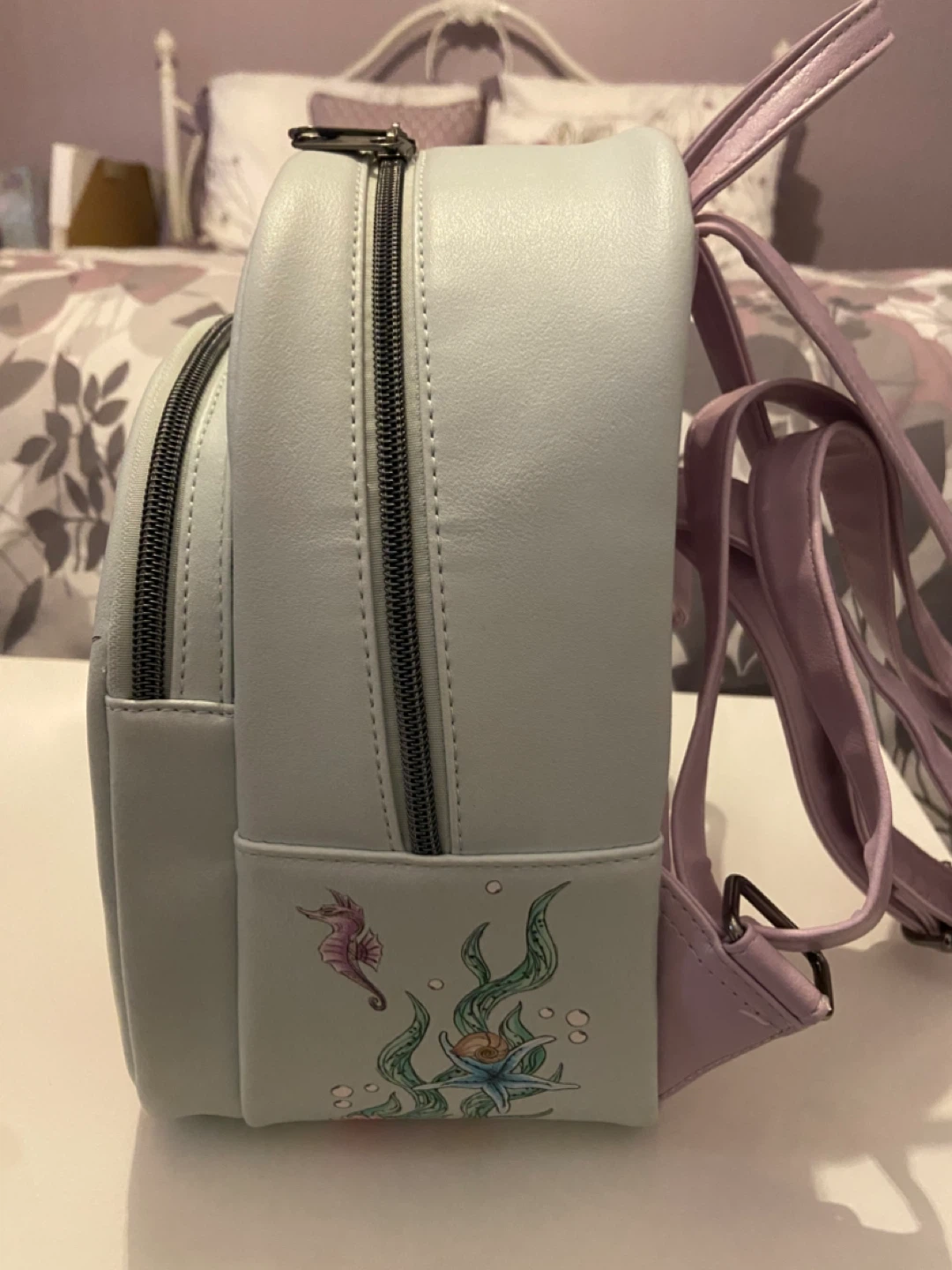 Disney Loungefly Little Mermaid Mini Backpack - photo 4