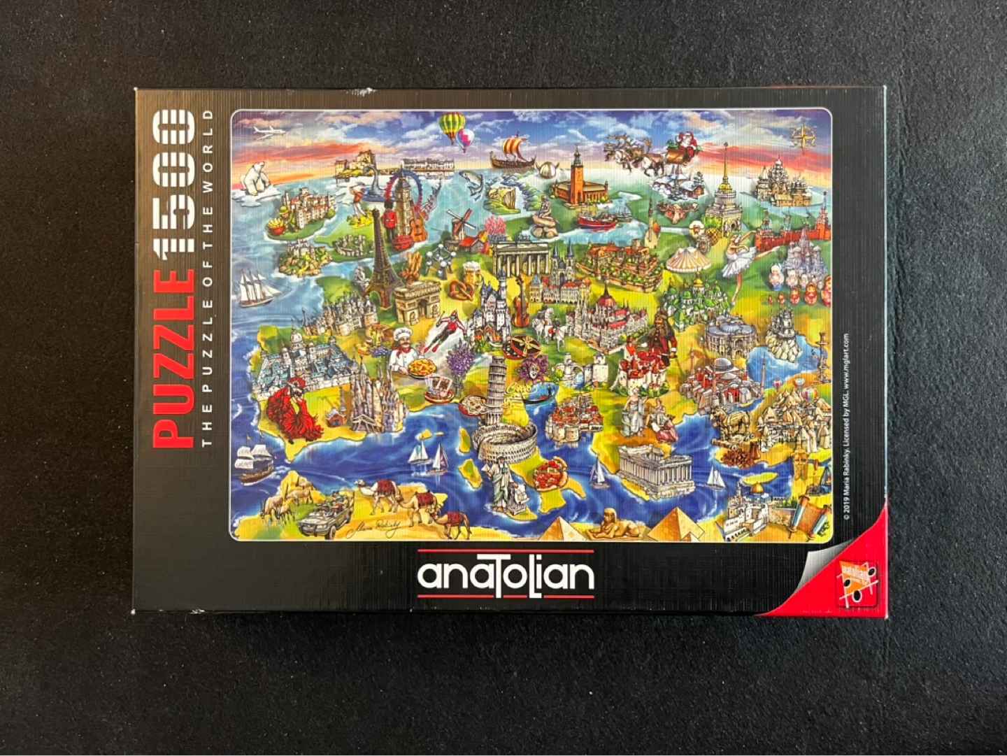 Anatolian Puzzle 1500 Pieces - The Puzzle of the World - photo 2