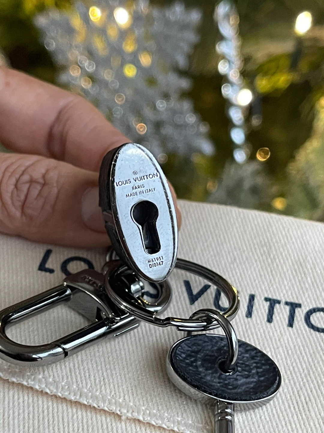 Louis Vuitton Padlock and Key Set - photo 2