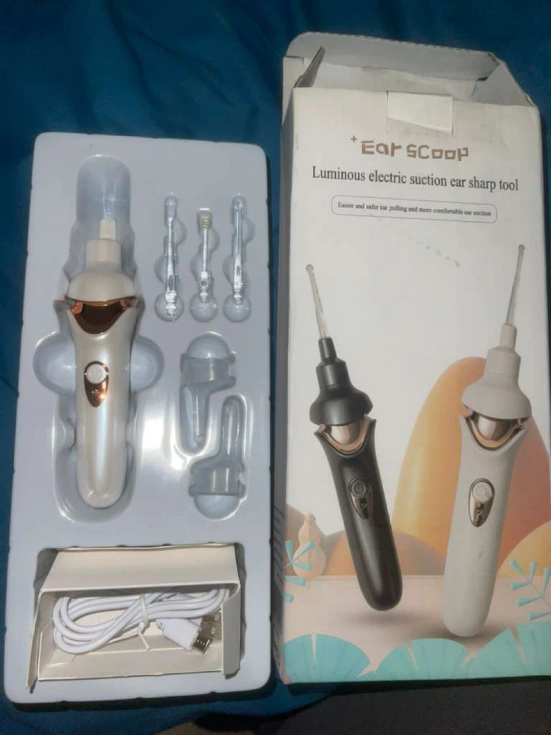 Ear Scoop Luminous Electric Suction Ear Tool - photo 3