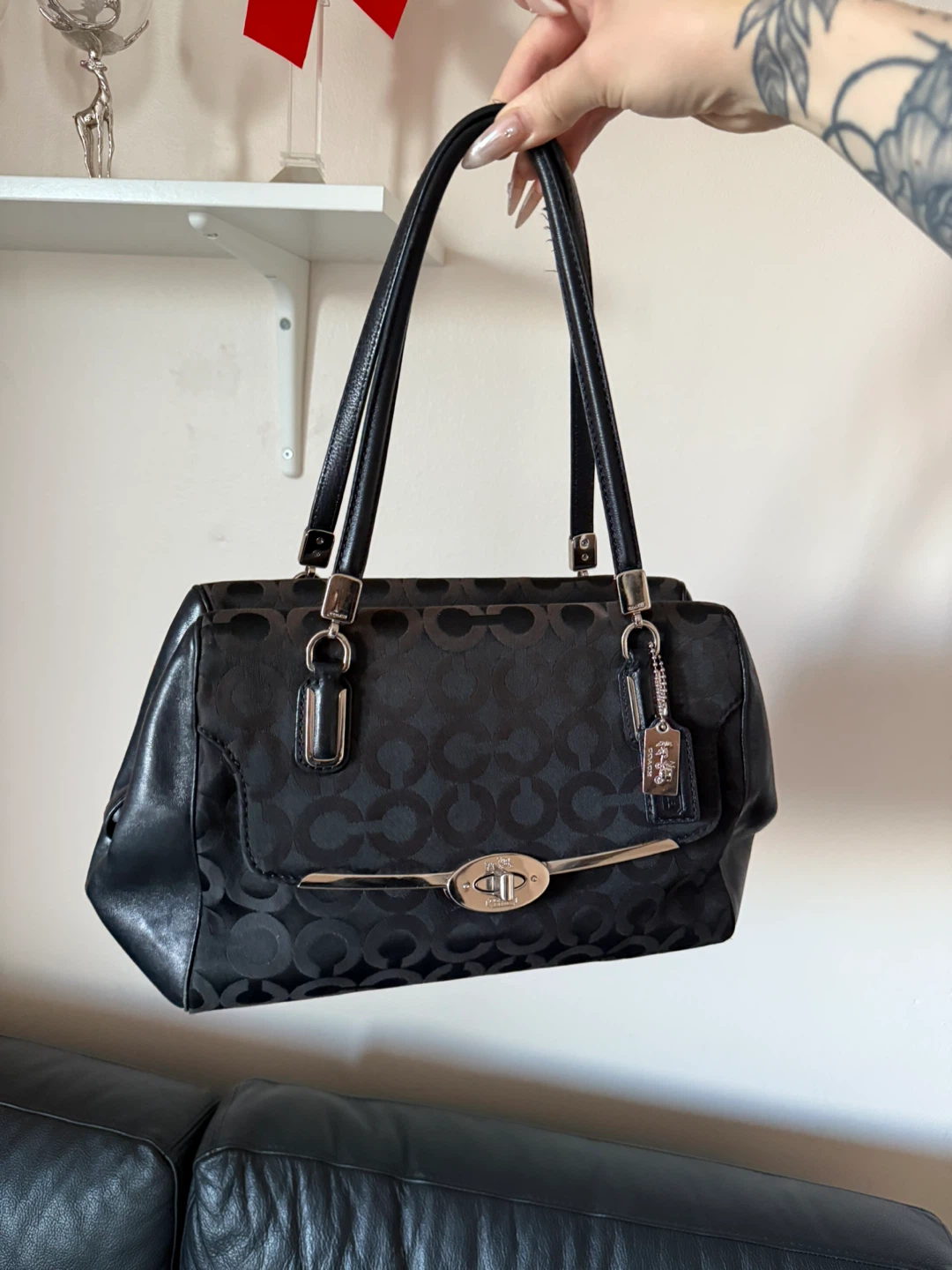 Coach Black Handbag - photo 2