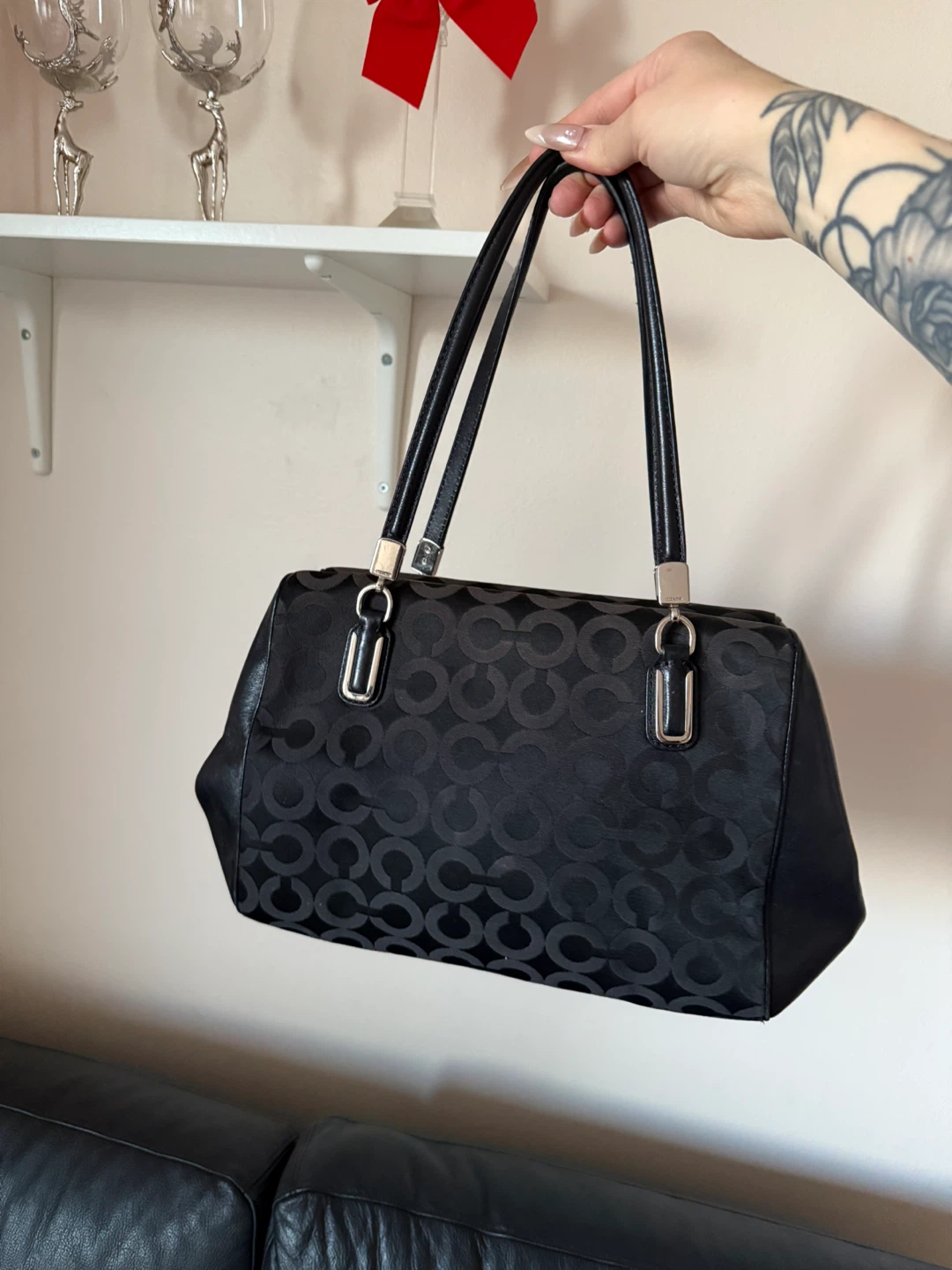 Coach Black Handbag - photo 4