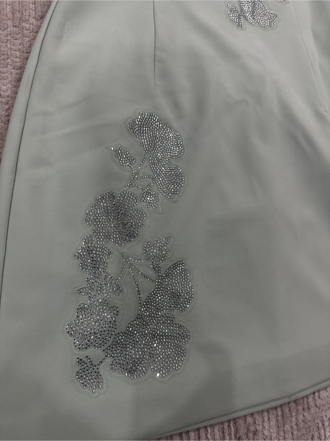 New Zara Embellished Strapless Dress - photo 3