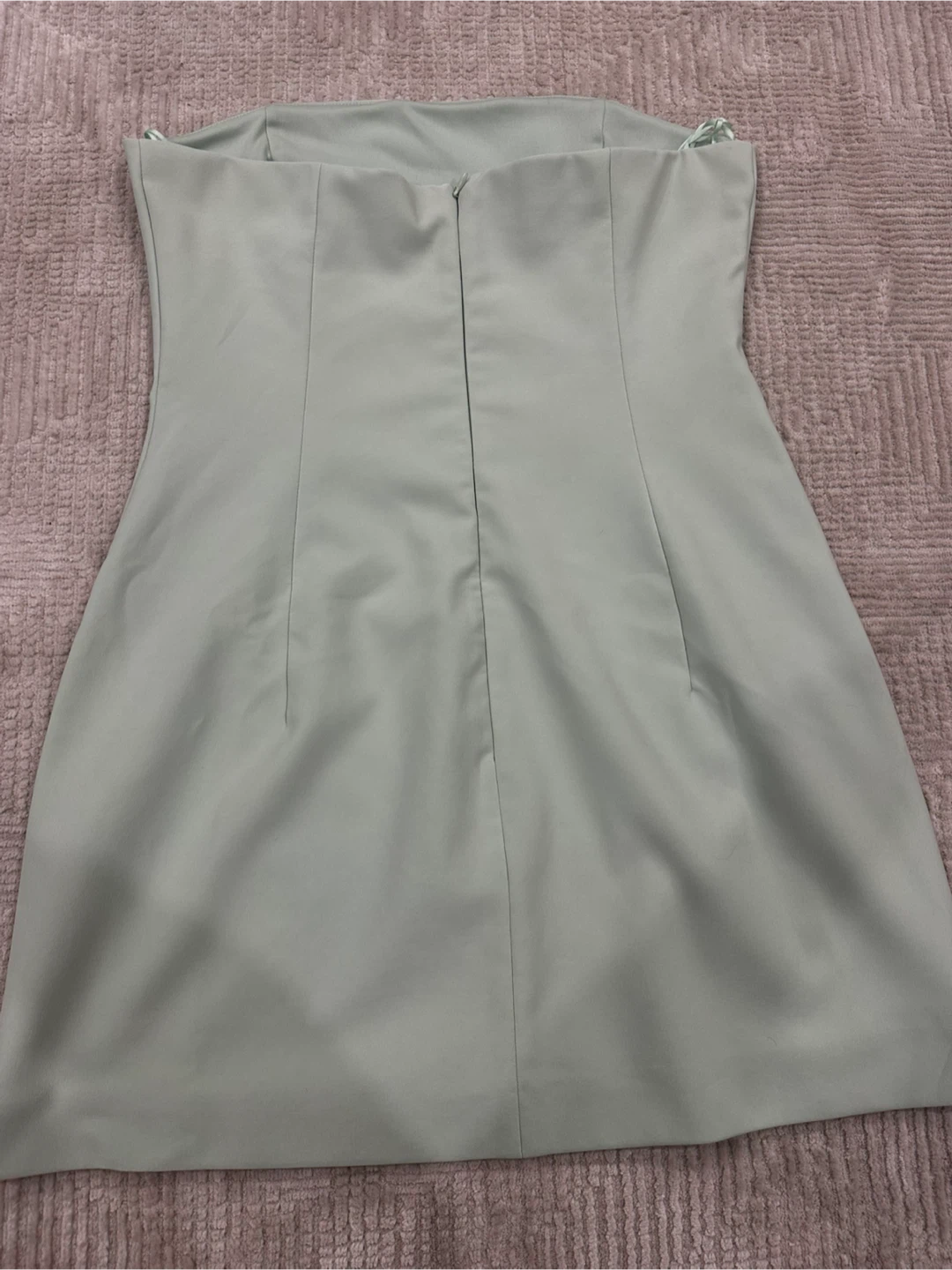 New Zara Embellished Strapless Dress - photo 5