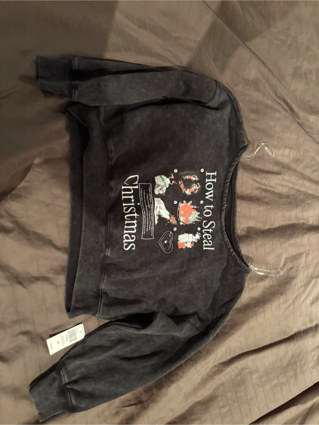 Hot Topic Grinch 'How to Steal Christmas' Sweatshirt - MD - photo 2
