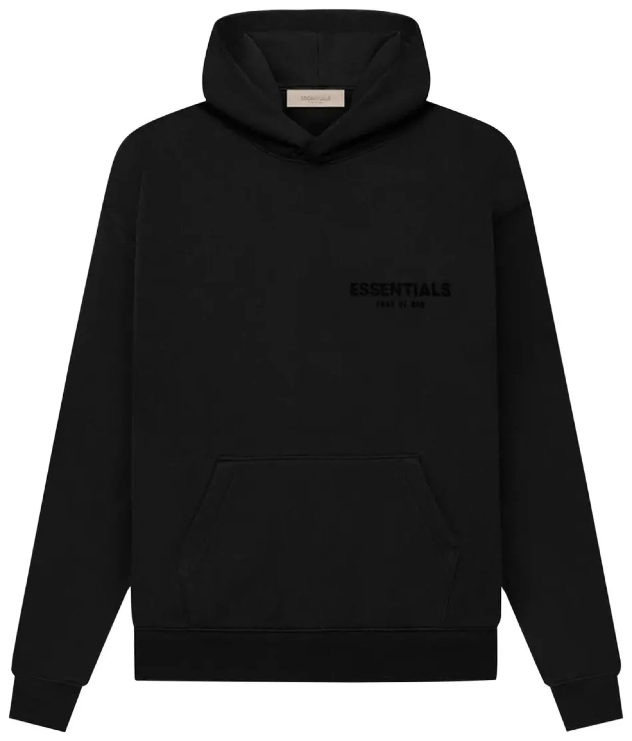 Essentials Fear of God Black Hoodie