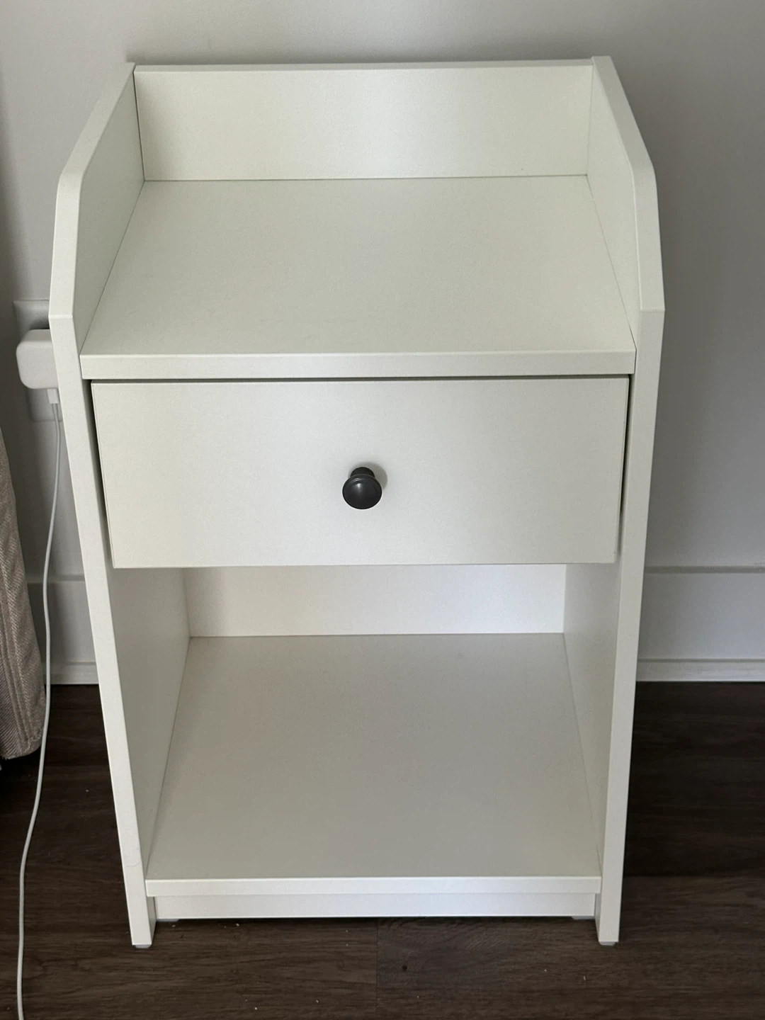 IKEA Hauga White Nightstand