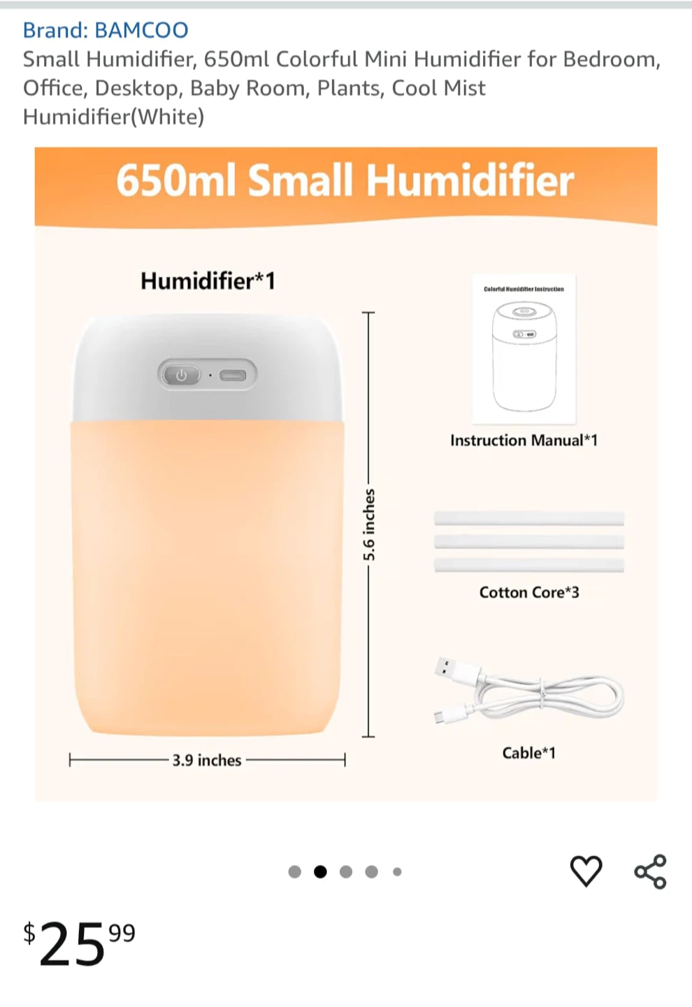 Humidifier - Cool Mist - photo 2