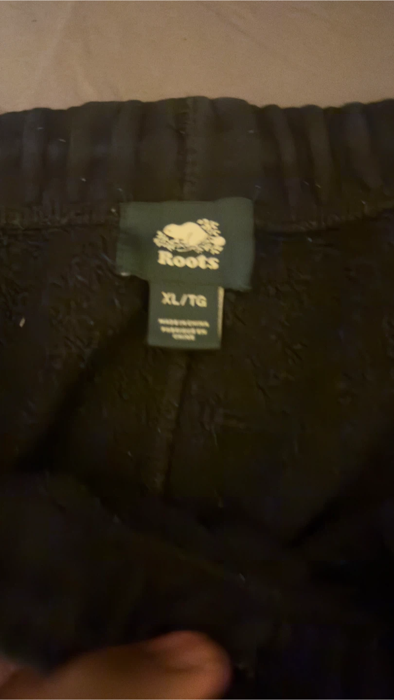 Roots Black Sweatpants - Size XL - photo 2