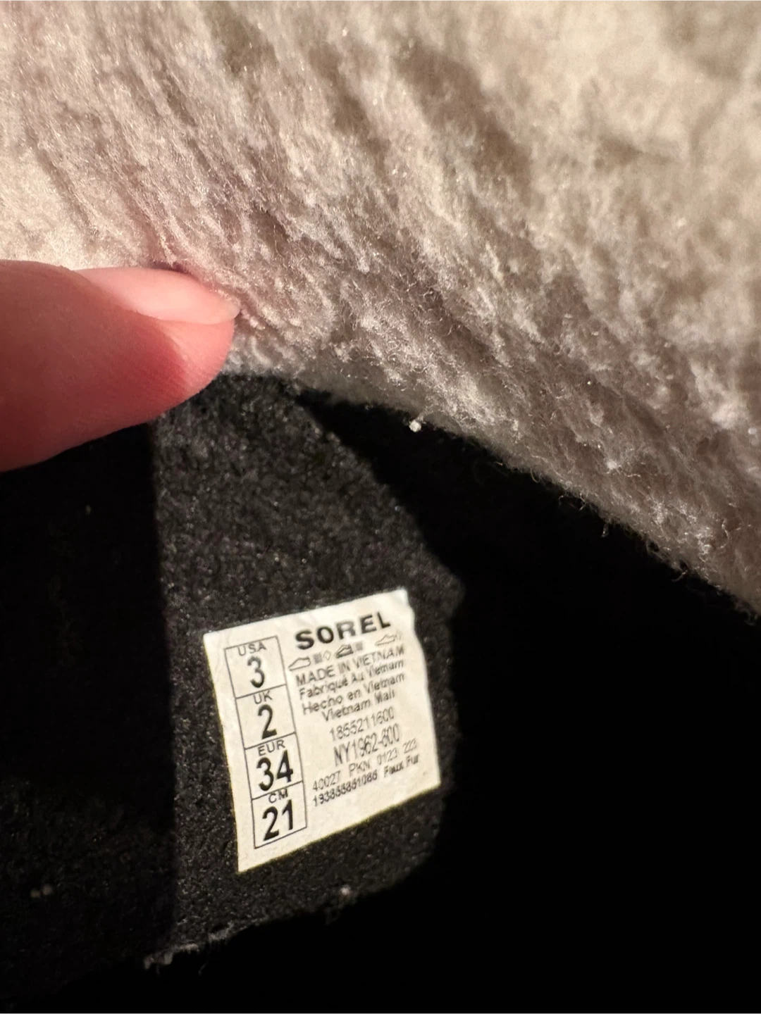 Sorel Pink Winter Boots - Size 3 (Kids) - photo 5