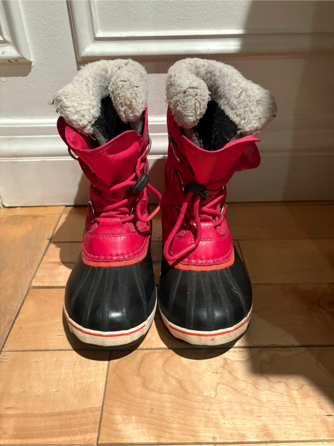 Sorel Pink Winter Boots - Size 3 (Kids) - photo 2