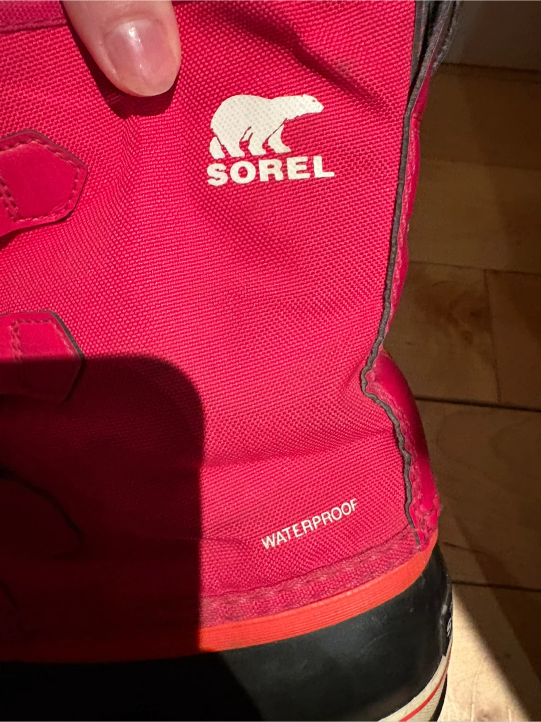 Sorel Pink Winter Boots - Size 3 (Kids) - photo 3