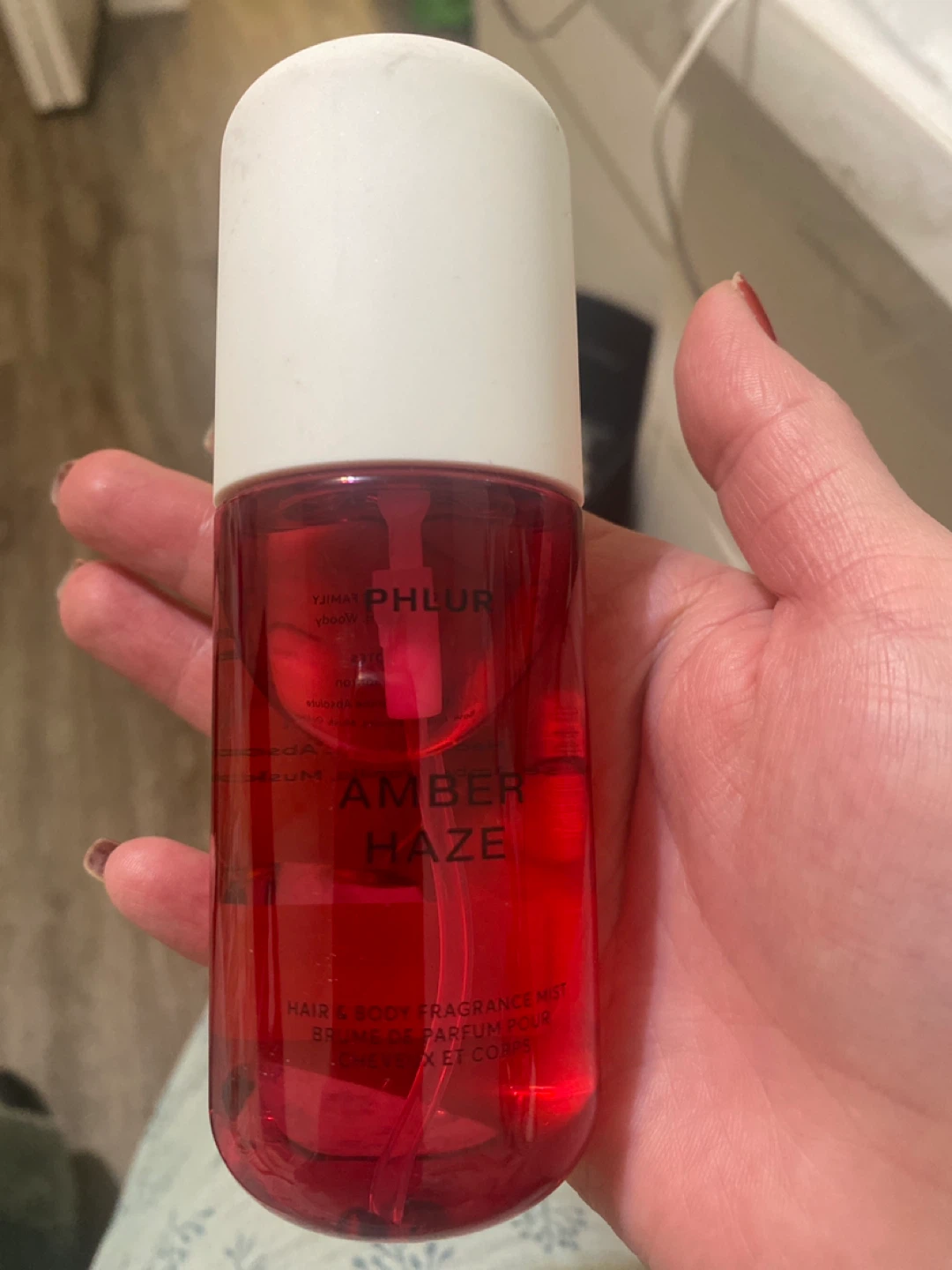 PHLUR Amber Haze Hair & Body Fragrance Mist