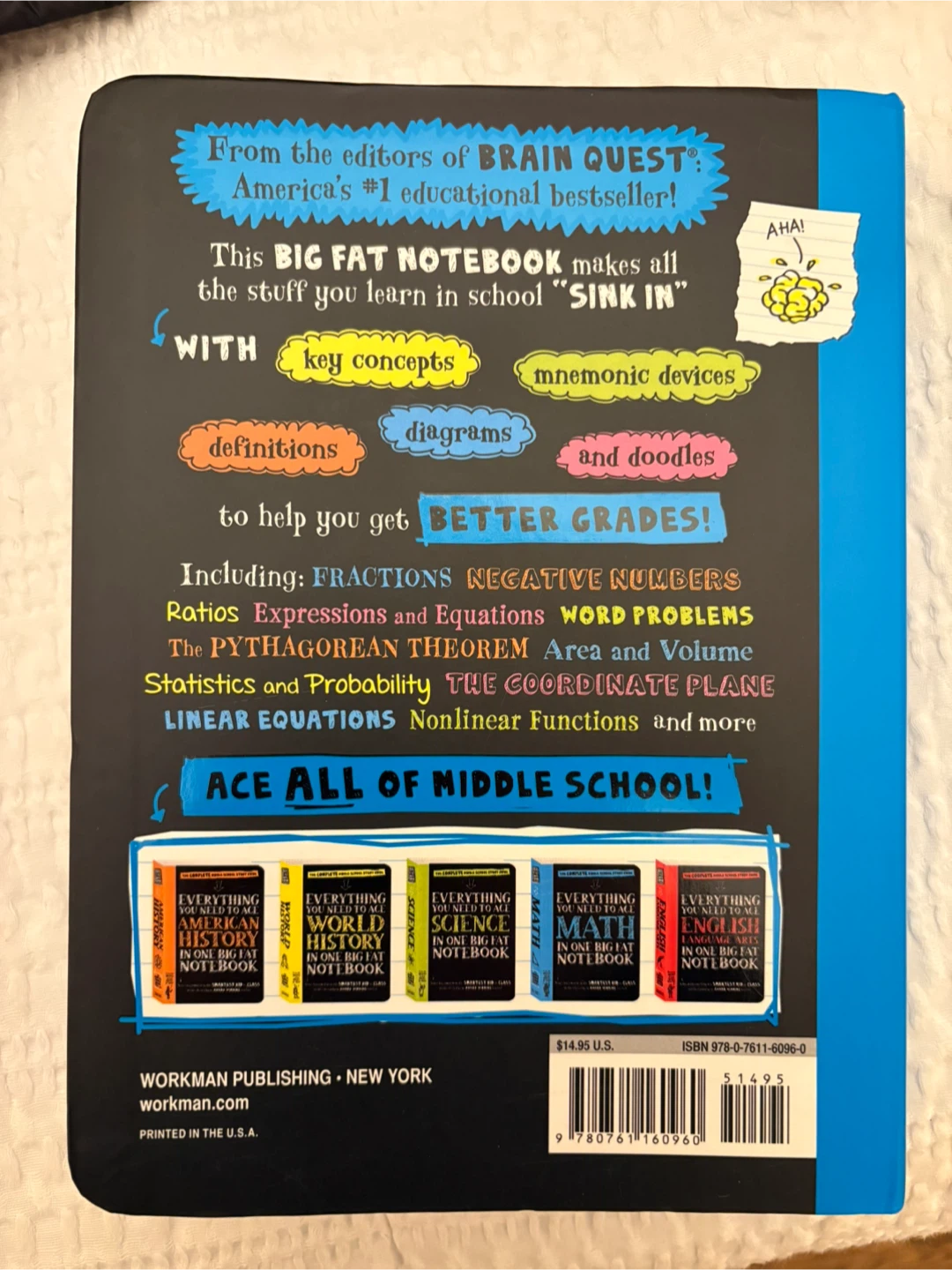 Everything You Need to Ace Math in One Big Fat Notebook - photo 2