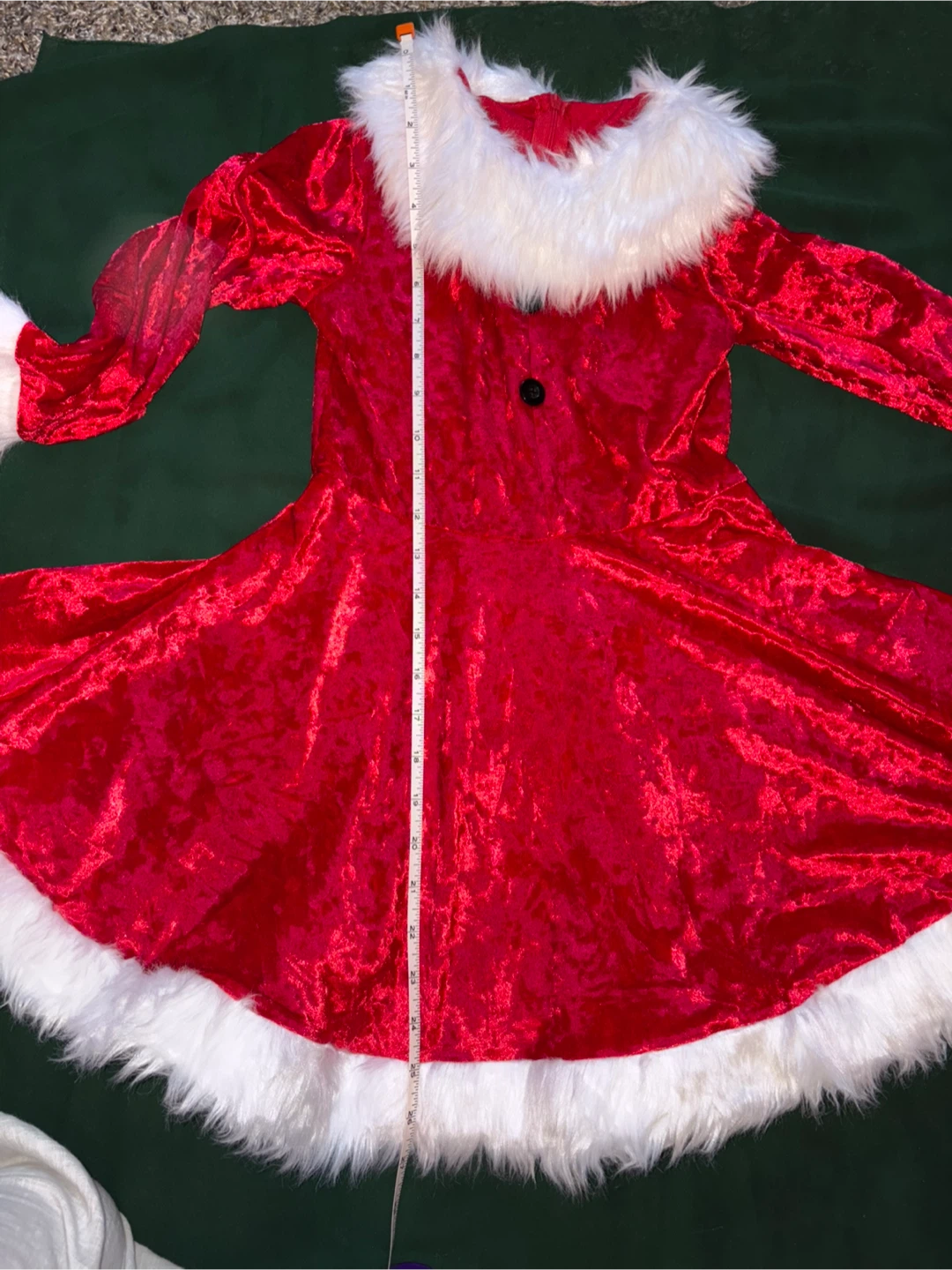 New Girls Santa Dress - Size S length 26Inch - photo 3