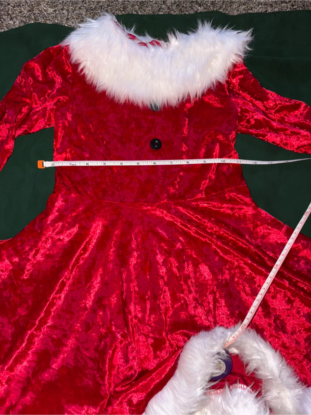 New Girls Santa Dress - Size S length 26Inch - photo 4