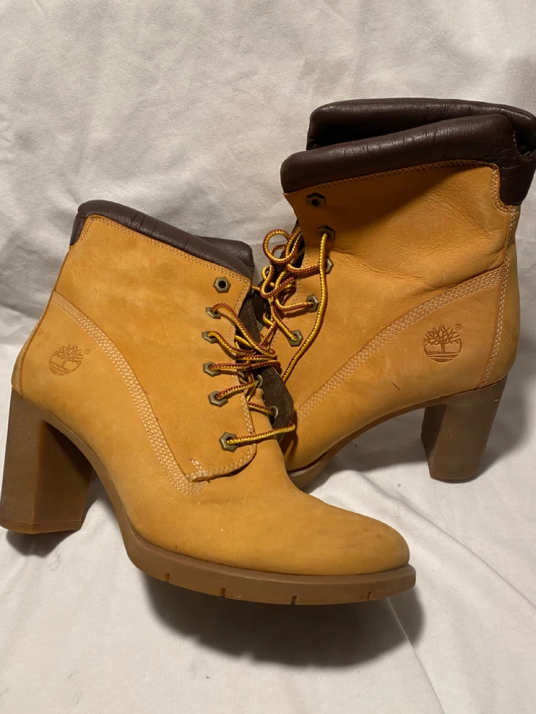 Timberland Heeled Boots - Size 7