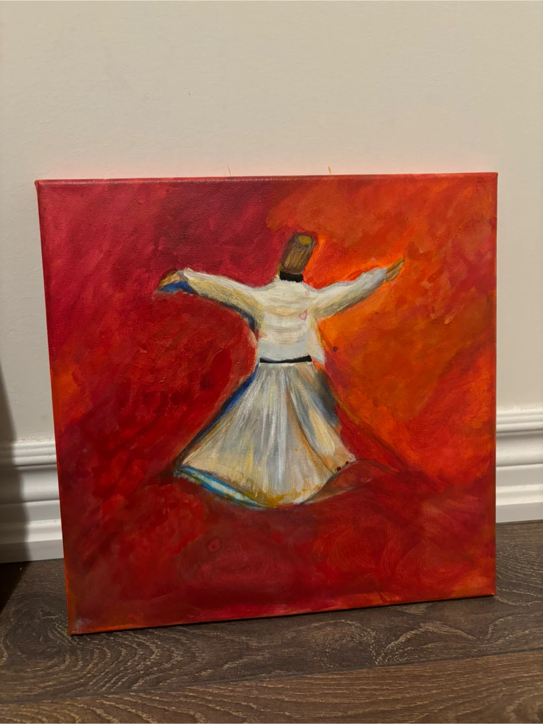 Original islamic Acrylic painting signed by artist